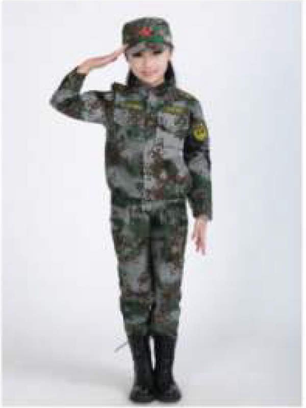 軍訓服女